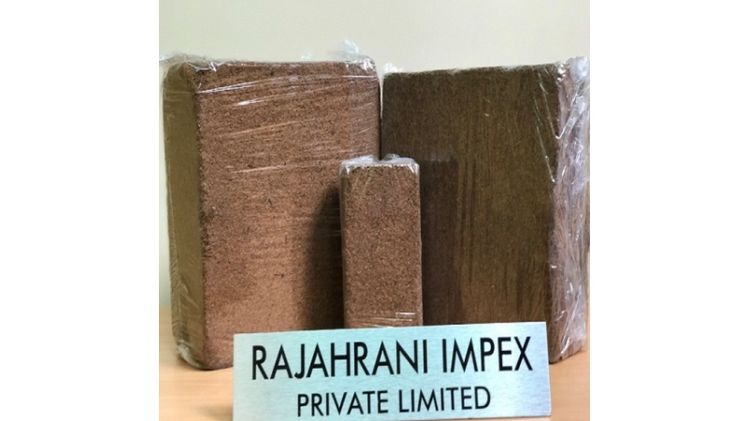 Kokosfaser ist ein hervorragendes Wachstumsmedium. Bild: Rajahrani Impex Private Limited.