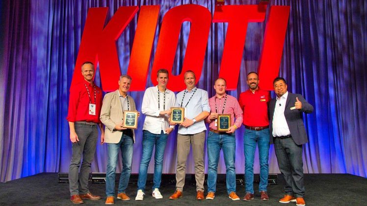 Excellence-Award für deutsche Händler. Bild: KIOTI.