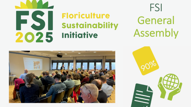 Die Floriculture Sustainability Initiative ist eine Mitgliederorganisation, die internationale Interessengruppen der Blumenzucht-Lieferkette unter starker Beteiligung der Wirtschaft und der Zivilgesellschaft zusammenführt. Bild: FSI.