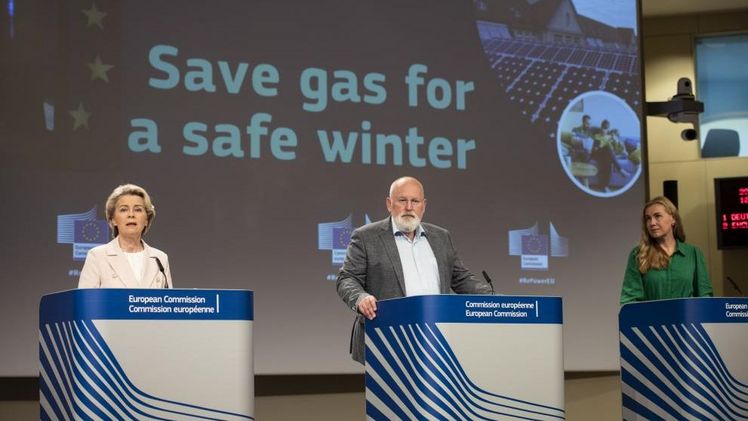 Notfallplan Gas. Bild: EU-Kommission.  Notfallplan Gas. Bild: EU-Kommission.