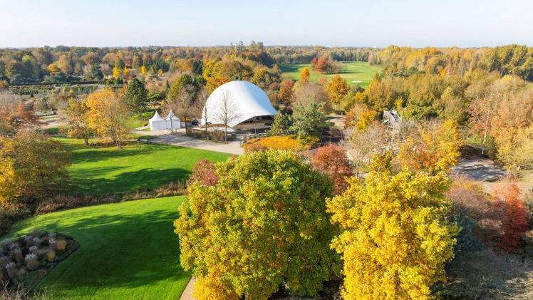 Herbstliche Stimmung verbreitet sich im gesamten Park der Gärten. Foto: Hartmut Ahlers/Park der Gärten.