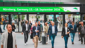 Die GaLaBau 2026 beginnt. Bild: NürnbergMesse / Heiko Stahl.