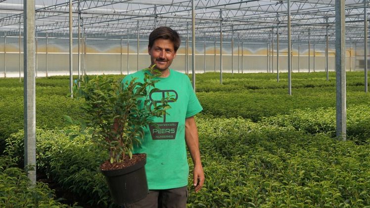 Dimitri De Swert zeigt seine Pflanzen-Qualitäten. Bild: GABOT.