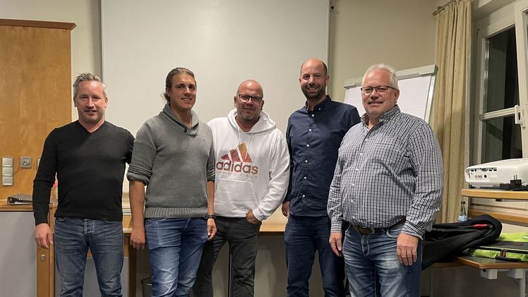 Christian Braun, Fabian Roller, Oliver Faas, Marc Hohenschläger, Joachim Bräuninger. Auf dem Foto fehlt Karin Nonnemann. Bild: VGL-BW.