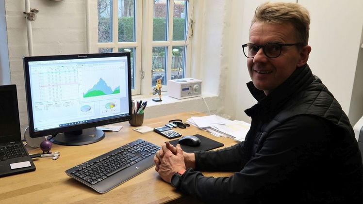 Michael Larsen ist überzeugter Anwender von GreenPlan. Bild: GreenPlan.