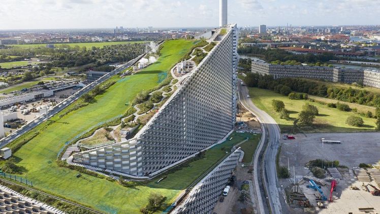 BuGG-Gründach des Jahres 2020: Copenhill, Amager Ressource Center Koppenhagen Bild: Ehrhorn Hummerston.