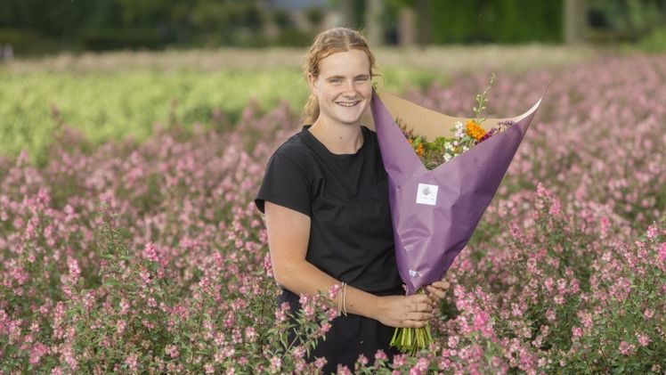 Bio-Blumensträuße von Kwekerij op ’t Hof. Bild: Paul Heijmink Photography, Plantion.