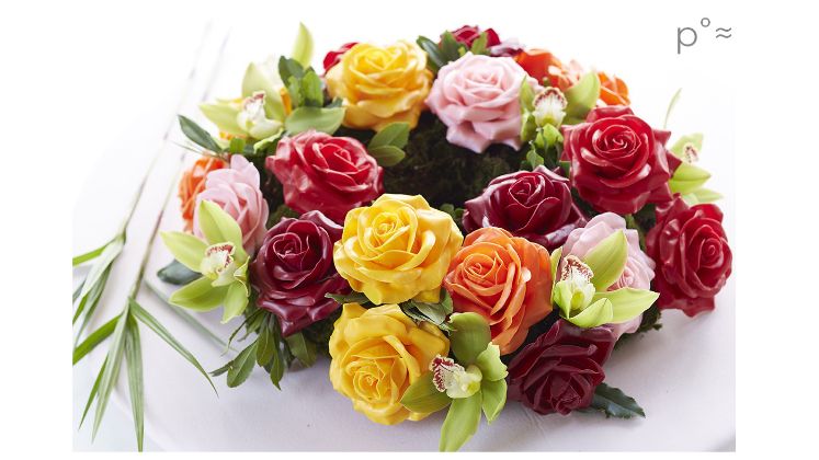 Wachsrosen. Bild:  Berg RoseS.