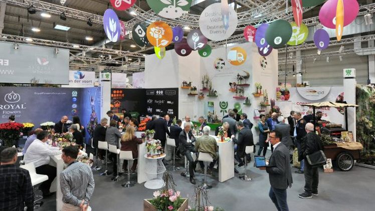 Das BGI Trade Center war auch 2020 ein wichtiger Treffpunkt des Handels. Der Market-Place im Zentrum des Gemeinschaftsstandes lädt zu Gesprächen in informeller Runde ein. Bild: BGI.