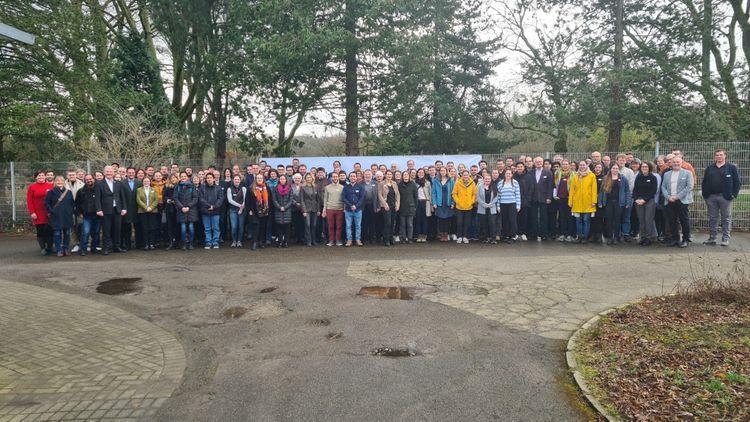 Die Teilnehmer*innen der BHGL-DGG-Gartenbauwissenschaftklichen Tagung in Essen. Bild: BHGL.