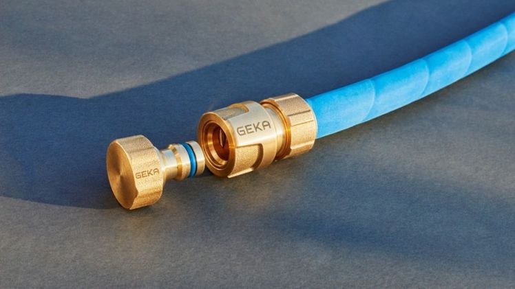 Das neue GEKA® plus Stecksystem wird aus bleifreiem Messing CW508L-DW gefertigt. Bild: GEKA®.