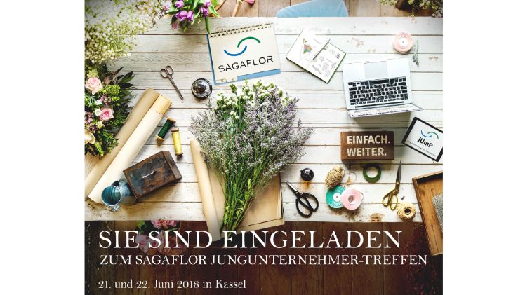 SAGAFLOR präsentiert sich Jungunternehmern. Bild: SAGAFLOR.