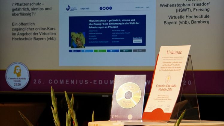 Die Auszeichnung wurde Ende September in Berlin verliehen - aufgrund der Coronavirus-Pandemie in kleinem Rahmen und via Livestream. Bild: GPI.