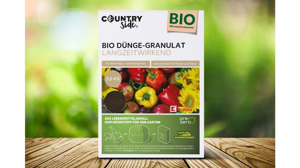 Kaufland: Bietet Bio Dnge-Granulat aus Lebensmittelabfllen an | Gabot.de