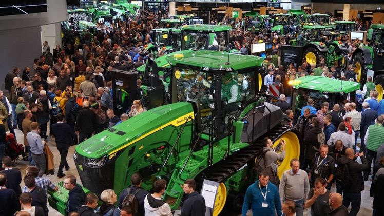 Volle Hallen auf der Agritechnica 2019 in Hannover. Bild: GABOT.