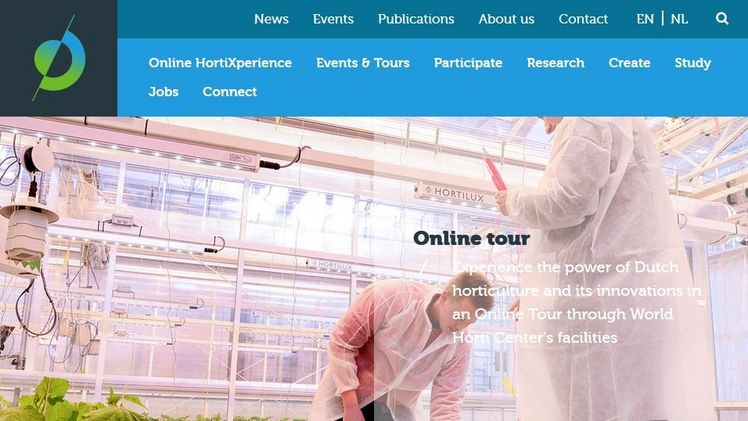 Die Online-HortiXperience wurde jetzt gestartet. 