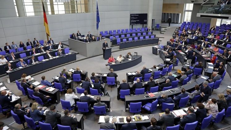 Sitzung des Deutschen Bundestages im Plenarsaal. Bild: ©Deutscher Bundestag/Thomas Köhler/photothek.net.