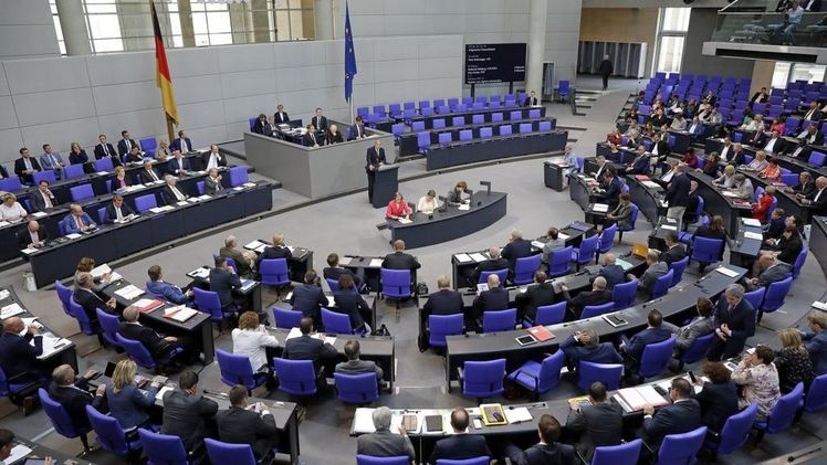Sitzung des Deutschen Bundestages im Plenarsaal. Bild: ©Deutscher Bundestag/Thomas Köhler/photothek.net.