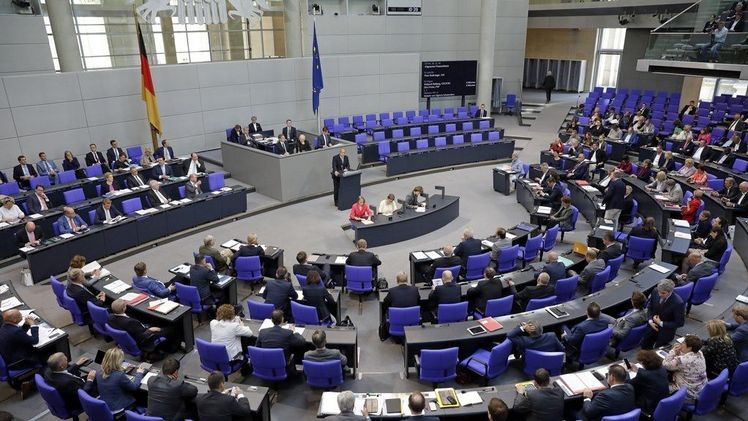 Sitzung des Deutschen Bundestages im Plenarsaal. Bild: ©Deutscher Bundestag/Thomas Köhler/photothek.net.