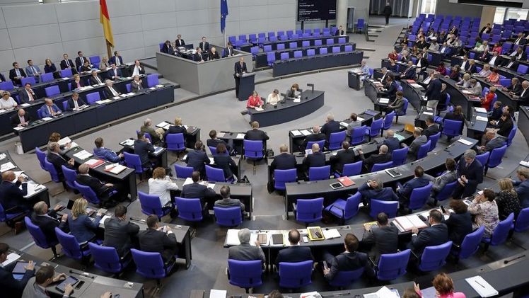 Sitzung des Deutschen Bundestages im Plenarsaal. Bild: ©Deutscher Bundestag/Thomas Köhler/photothek.net.