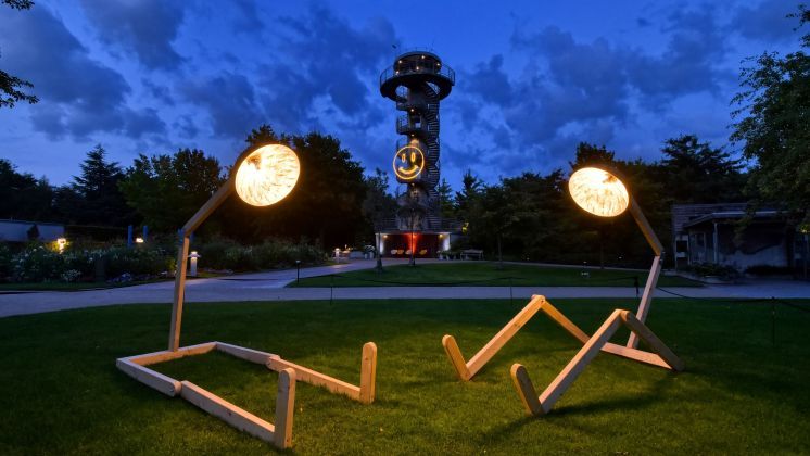 Illumination – Lichtzauber im Park 2026 vom 7. August bis 13. September 2026. Bild: Hans-Jürgen Zietz/Park der Gärten.