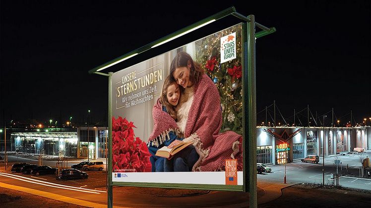 Stars for Europe (SfE) ist die Marketinginitiative der europäischen Weihnachtssternzüchter Dümmen Orange, Selecta One, Beekenkamp und Syngenta Flowers. Bild: Stars for Europe.