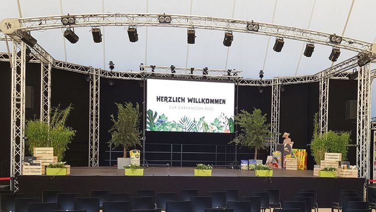 Alles Startklar für die GardenCon 2022. Bild: GABOT.