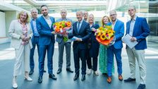 Vertreter der niederländischen Zierpflanzenbranche haben den Regierungsmitgliedern ihre Position dargestellt. Bild: Royal FloraHolland. 