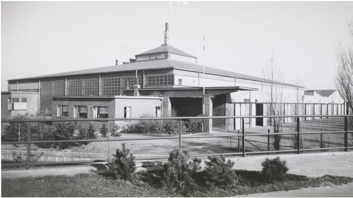 Das Auktionsgebäude im Jahr 1931. Bild: RFH.