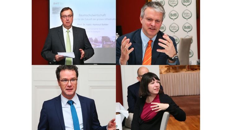 Der Bund deutscher Baumschulen veranstaltete am 16. Februar 2022  ein Parlamentarisches Frühstück. Bild: BdB.