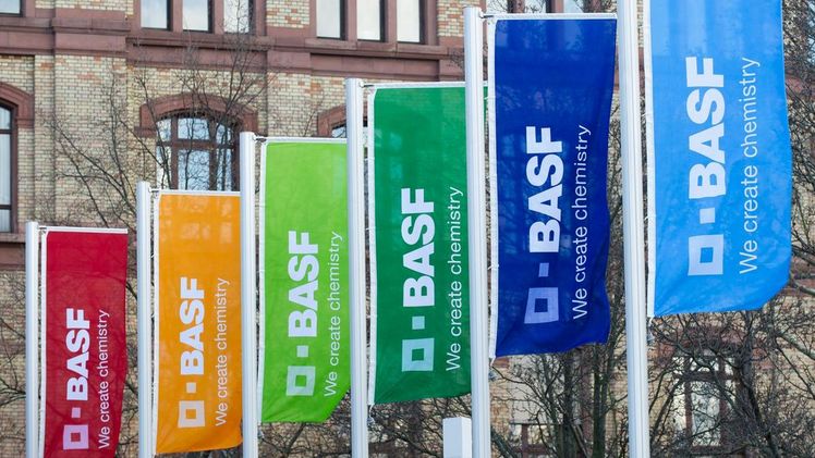 Der Umsatz der BASF-Gruppe sank im vierten Quartal 2022 um 2,3% auf 19,3 Mrd. Euro. Bild: BASF.