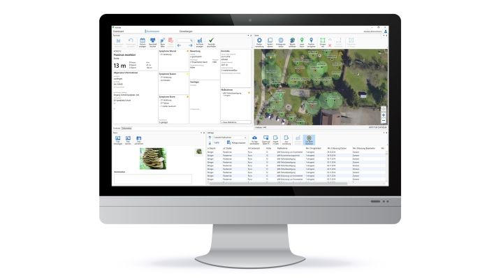 Arbokat® hat sich in den letzten Jahren zu einer weit verbreiteten und höchst durchdachten Baumkataster Software entwickelt. Bild: Arbus.