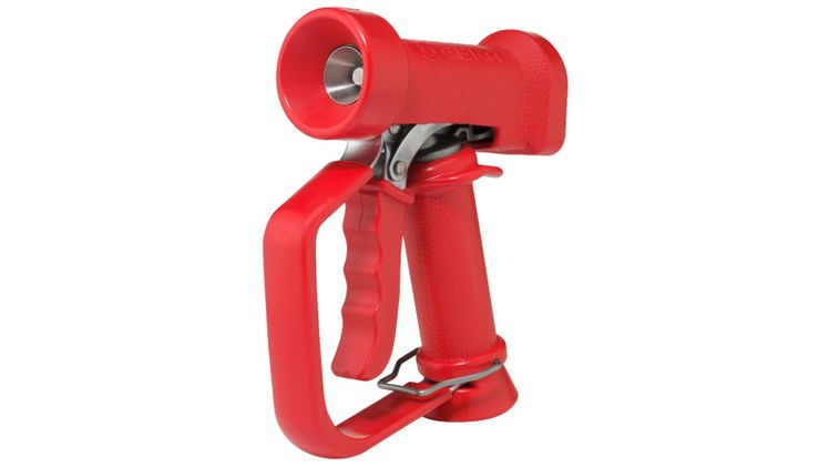 GEKA® Profi-Reinigungspistole für Heißwasser – die Innovation für höchste Ansprüche. Bild: KARASTO Armaturenfabrik Oehler GmbH.