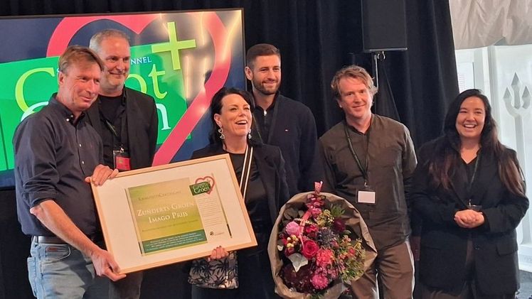 Die Gewinner des Zunderts Groen Imago-Preis 2025. Bild: GABOT. Die Gewinner des Zunderts Groen Imago-Preis 2025. Bild: GABOT.