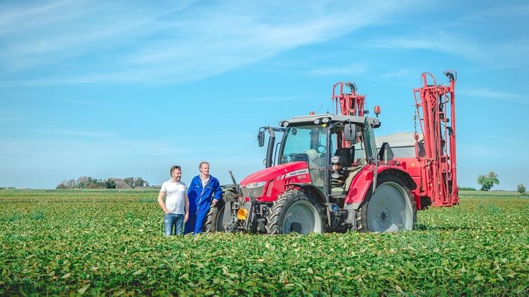 Hans Kleijwegt und Sander van Woerden. Bild: Van den Bos.