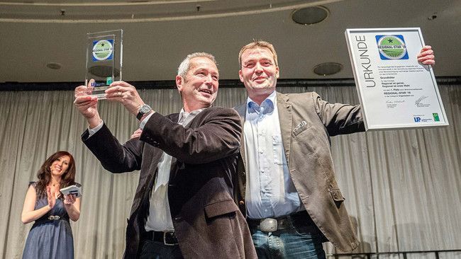 tegut… gewinnt mit dem Lieferanten Grundhöfer den 1. Platz beim Regional Star 2018 in der Kategorie Organisation. 
