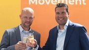 Marco Braam, CEO von Bosman Van Zaal, und Willem Ligthart, Geschäftsführer von Dordt Contractors & Water Management aus Ontario. Bild: Bosman Van Zaal.