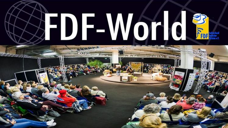 Deutschlands beste Floristen und internationale Floral-Designer zeigen innovative Floristik-Ideen inder FDF-World. Bild: IPM ESSEN.