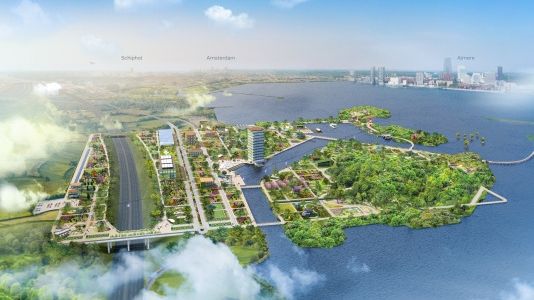 Die Floriade findet vom 14. April bis 9. Oktober 2022 statt. Bild: Floriade.