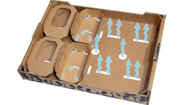 SOFRUPAK als einziges Unternehmen in Europa, eine CCC (CelluloseCoatedCardboard) Technologie entwickelt. Bild: SOFRUPAK.