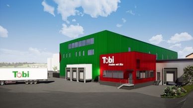 Neubau Beerenzentrum Egnach. Bild: Tobi.