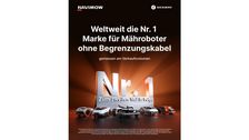 Die kabellosen Mähroboter von Segway Navimow sind seit zwei aufeinanderfolgenden Jahren* Industriestandard Nr. 1. Bild: Segway Navimow.