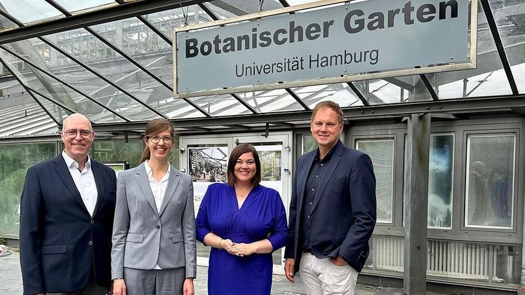 Sanierung der Schaugewächshäuser in Planten un Blomen. Bild: © BWFGB.
