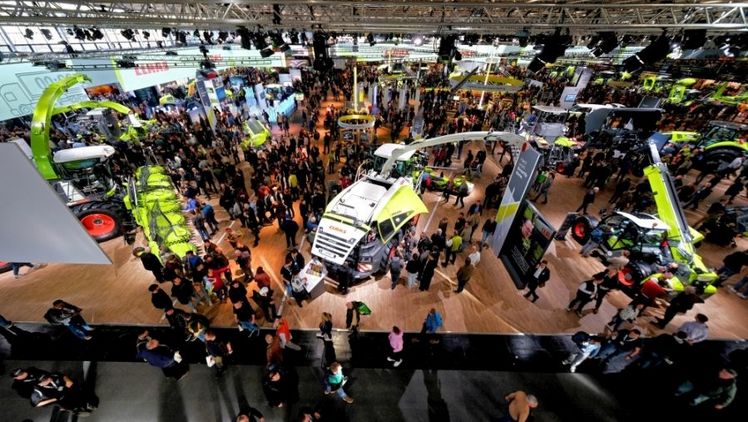Halle 13 auf der Agritechnica. Bild: DLG; hubert Jelinek.