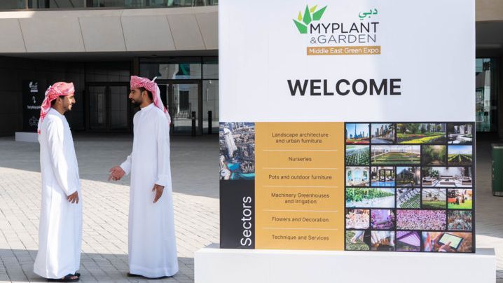 Die Myplant & Garden Middle East 2025 präsentierte sich von Anfang an als eine Veranstaltung von großer strategischer Bedeutung für die gesamte Golfregion. Bild: Myplant & Garden Middle East.