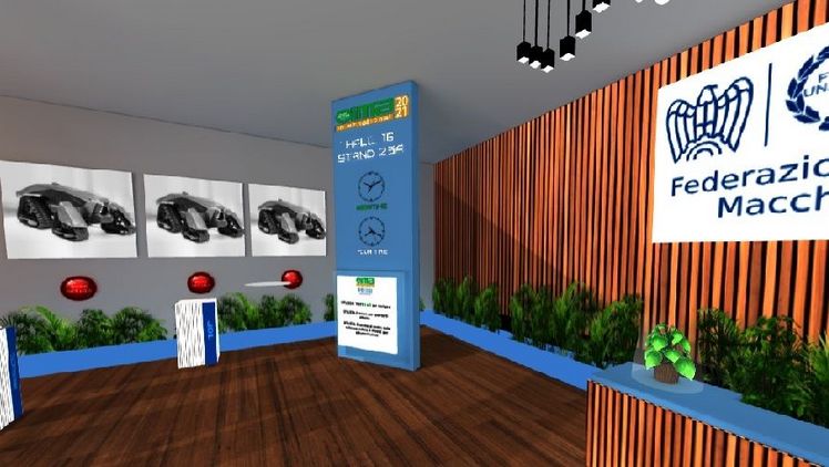 Mehr als 400 ausstellende Unternehmen haben die Einrichtung ihrer virtuellen Räume bereits abgeschlossen. Bild: EIMA International.