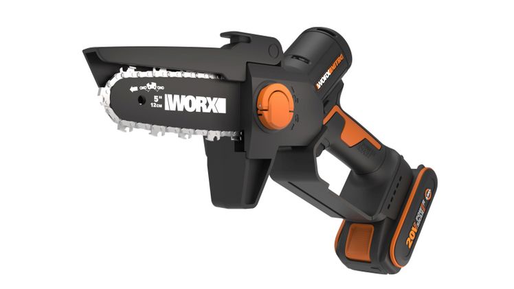 15 cm Schwertlänge, leistungsstark und vielseitig: Die Kompakte Akku-Powersäge von Worx. Bild: Worx. 