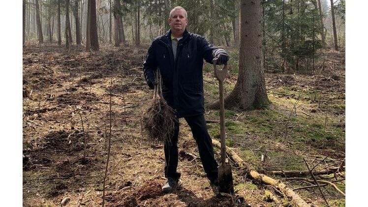 Für die NBB egesa am Spaten: Dirk Timmermeister, Einkäufer bei NBB egesa. Bild: NBB egesa.