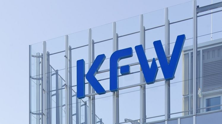 KfW-Zentrale in Frankfurt, Außenaufnahme. Bild: KfW.