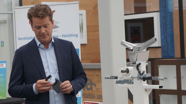 De Gier Drive Systems hat beim "Summer of Innovation" seinen neues teilbares Lager vorgestellt. Bild: GABOT.